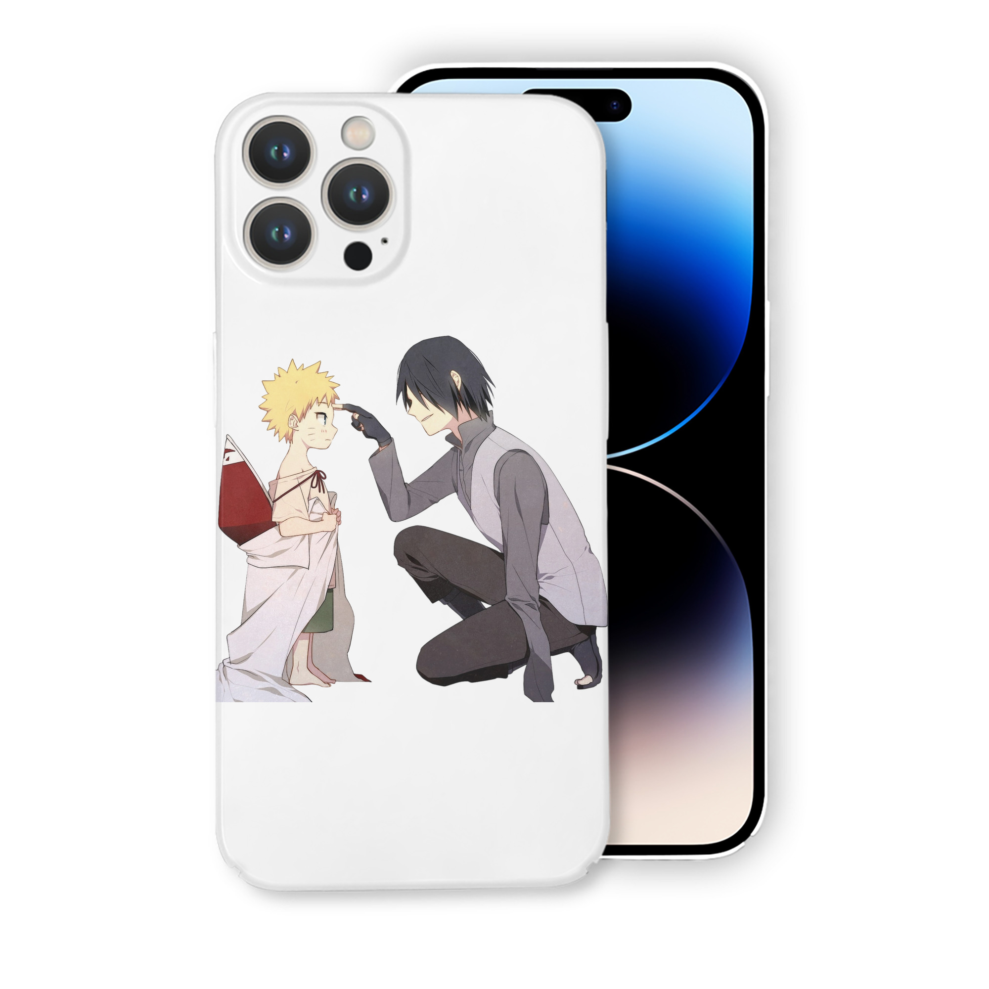 （画像用） NARUTO -ナルト- うちは サスケ Uchiha Sasuke 【iPhone 14シリーズ対応】ハードケース